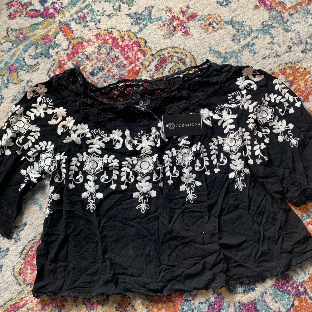 Curations Boho blouse